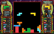 Cooperative Mode screen from Spectrum HoloByte's "Tetris Classic" for PC, circa 1992.